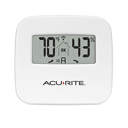 AcuRite (06044M) Wireless Room Temperature and Humidity Monitor Sensor