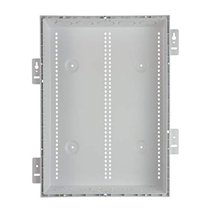 Legrand - OnQ 20 Inch Media Enclosure, Wifi Electrical Box, Cable Management Box for Distribution of Networking Service, Recessed Media Box Lets Signal Through, White, ENP2050-NA - size: 20 inch