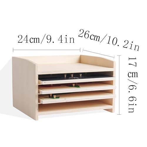 Premium Montessori Botany Puzzle Cabinet with 3 Puzzles | Tree, Flower, Leaf Kids | Science & Nature Learning Toys | MDF & Plywood Material for Classroom Homeschool Toddlers 3+