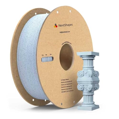 NextShapes PETG 3D Printer Filament 1.75mm,1KG Cardboard Spool - color: Marble