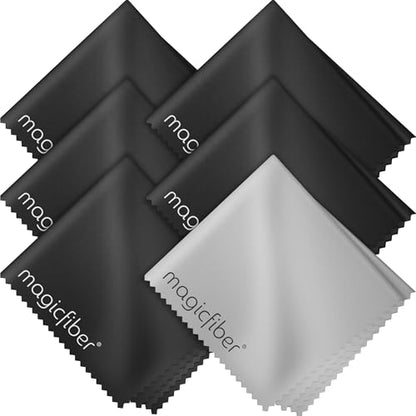 MagicFiber Microfiber Cleaning Cloth, Glasses Cleaner, Eyeglass Wipes, 6pk - size: 6 PACK