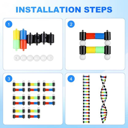 IMIKEYA DNA Model Kit, Double Helix, 15.74 Inch