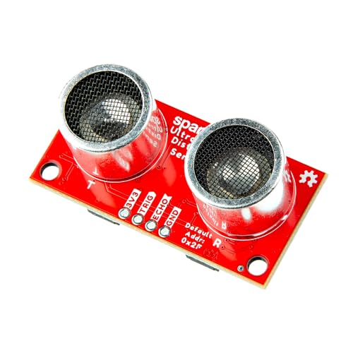 SparkFun Ultrasonic Distance Sensor - TCT40 (Qwiic) Ultrasonic Distance Sensor - HC-SR04 Non-Contact Distance Measurement - Operating Voltage 3.3V - Board Dimensions: 1.75 in x 0.85 in