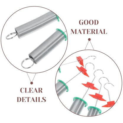 Garneck 10pcs Spiral Spring Kit for Physics Experiments Educational Hooke S Law Teaching Tools Reliable Compression Springs Assortment for School Science Supplies and Classroom Lab