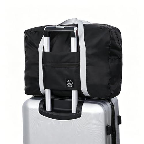 Travel Large Capacity Moving Luggage Duffel Bag for Women and Men,Black - color: Black, size: Large travel bag