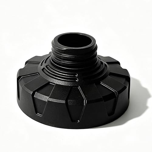 ESP Foam Cannon Adapter Converter 1 inch to 2.16inch, Leak-Proof Threaded Universal Connector, Anti-Slip for Most Foam Bottles & Nozzles - color: Black