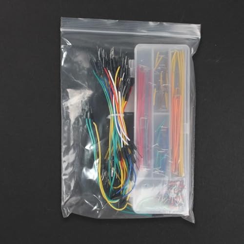 65Pcs Flexible Jumper Wires Kit - 140pcs Connecting Line Cables for Arduino Prototyping Circuit DIY Electronic Project Breadboard - color: 65pJumperWire-LineCables140pcs