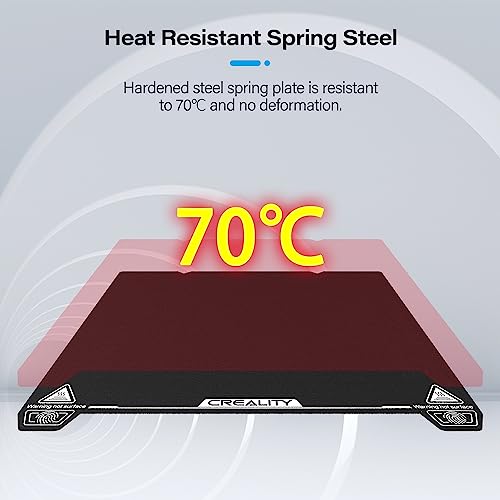 Creality Official Ender 3 S1 Original Build Plate, Textured PEI Bed Plate - style: PC Textured (Ender 3 S1)