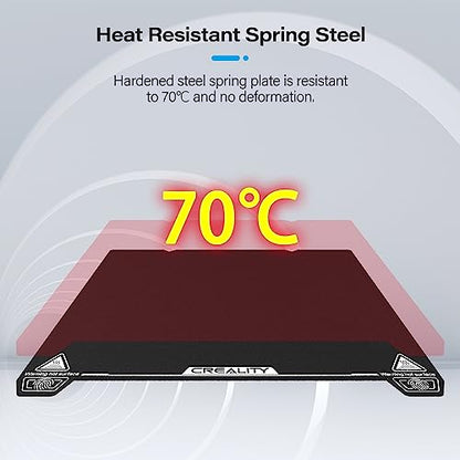 Creality Official Ender 3 S1 Original Build Plate, Textured PEI Bed Plate - style: PC Textured (Ender 3 S1)