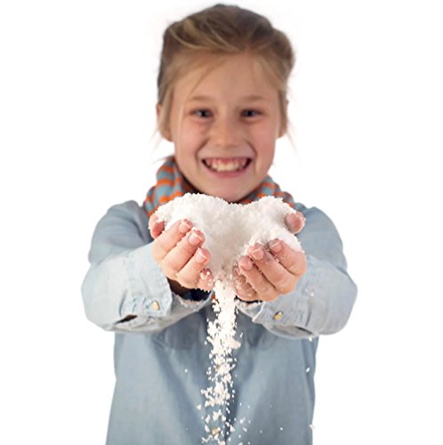 16 Ounce Brand Instant Fake Snow Polymer Will Make 8 Gallons of Fluffy Snow