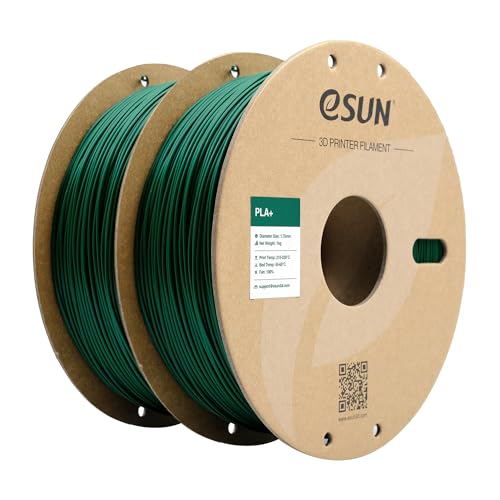 eSUN PLA+ Filament 3D Printer Filament PLA Plus 2KG Pine Green - color: Pg2-pine Green, size: 2 KG