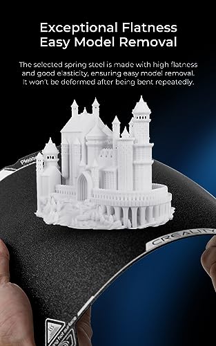 Creality Ender 3 V3 SE Build Plate Kit PEI Build Plate Textured Surface Print Platform for Ender-3 V3/Ender-3 V3 SE/Ender-3 V3 KE/CR-10 SE/Ender-3 S1/3 S1 Pro/5 S1/K1 235 * 235mm - No Soft Magnetic - style: V3 SE PEI Build Plate