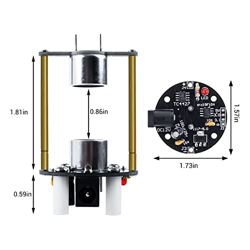 ICStation Ultrasonic Levitation Soldering Practice Kit, Standing Wave Controlled Levitation DIY Soldering Kit for STEM Learners, Classroom Demonstrations & Hands-On Electronics Practice