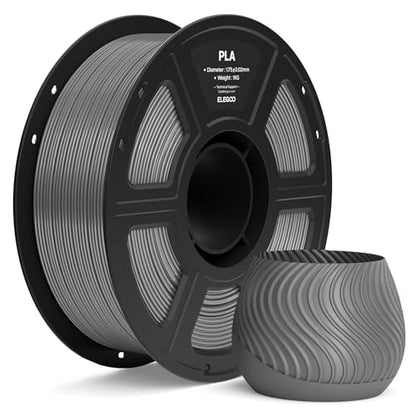 ELEGOO PLA 3D Printer Filament 1.75mm Space Gray 1KG - color: 1pcs Space Gray