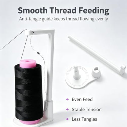 Large Capacity Thread Spool Stand for Top of Sewing Machine