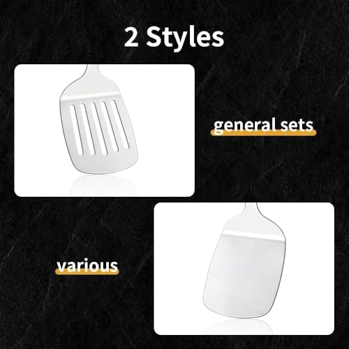 Stainless Steel Spatula with Heat Resistant Handle - color: Stainless Steel Spatula-1