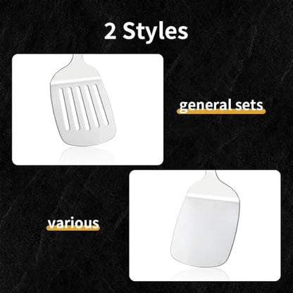 Stainless Steel Spatula with Heat Resistant Handle - color: Stainless Steel Spatula-1