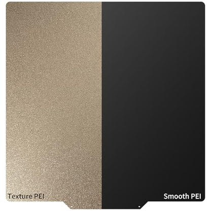 330x330mm PEI Sheet for Qid X max 3,Neptune 3/4 Plus,Geetch A30 Pro Double Sided Textured/Smooth Build Plate for Flsn Core-XY,Tronxy X3S / X5S / X5S Pro,Raise MAX 3 Pro 2/Pro 2 Plus 3D Printer. - size: 330x330mm
