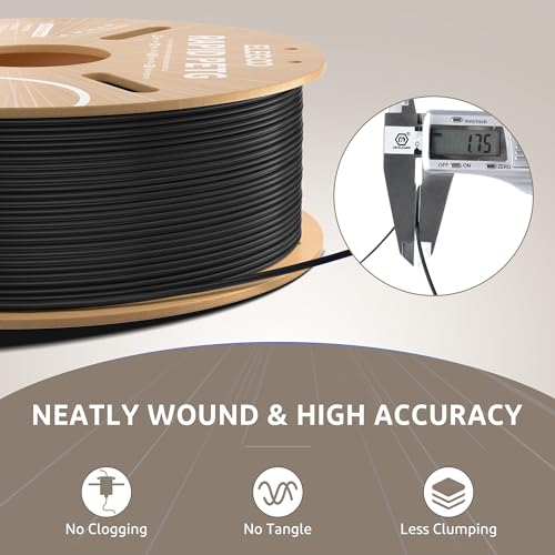 ELEGOO Rapid PETG 3D Printer Filament 1.75mm White 1KG - color: 1kg White