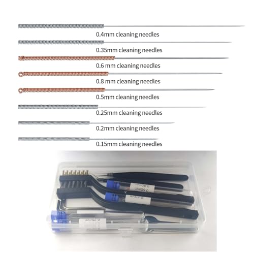 48 PCS 3D Printer Nozzle Cleaning Kit Brushes