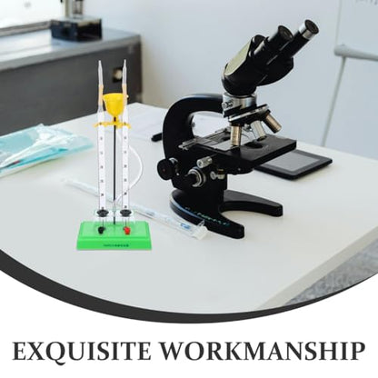 Water Electrolysis Experiment Device Electrolysis Unit for Demonstrating Water Oxygen Production Hydrogen Observation Teaching Instrument for Home School and Laboratory Use