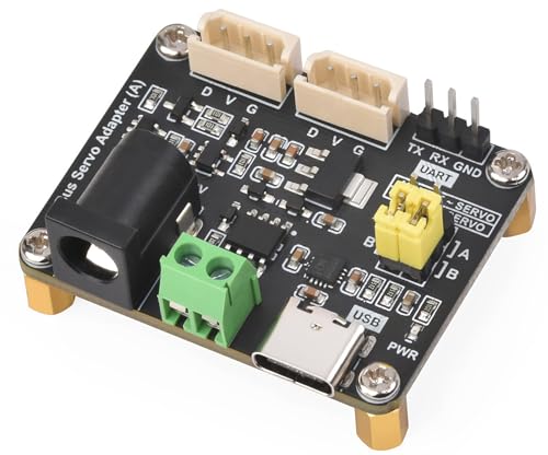 Serial Bus Servo Driver Board with Servo Power Supply and Control Circuit, Suitable for ST/SC Series Serial Bus Servos, Supports Controlling up to 253 ST/SC Series Serial Bus Servos at the Same Time - color: Bus Servo