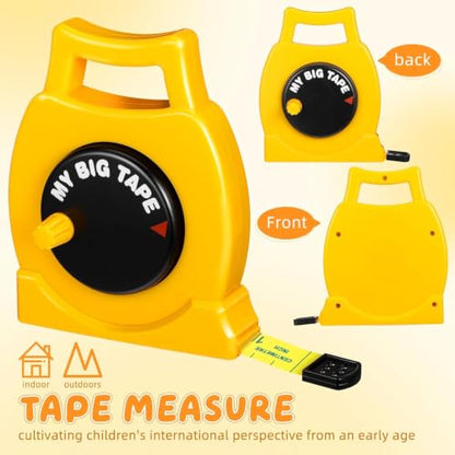 Kid Tape Measure Toy, 60 Inch / 150 cm Retractable Measuring Tape