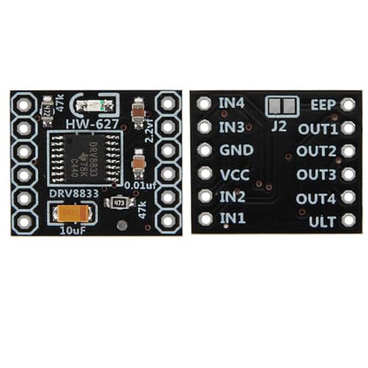DIANN 5pcs DRV8833 Motor Drive Module 1.5A Dual H Bridge DC Gear Motor Driver Controller Board - color: 5pcs