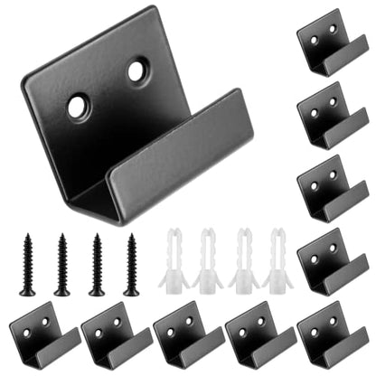 Luomorgo Tile Display Wall Hanger, Large, Black, 10 Pcs - size: Large Black