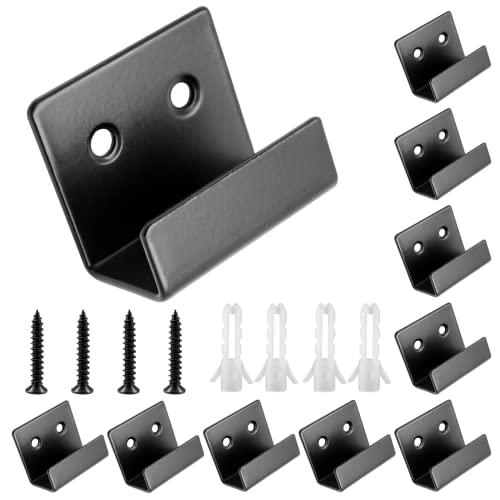 Luomorgo Tile Display Wall Hanger, Large, Black, 10 Pcs - size: Large Black