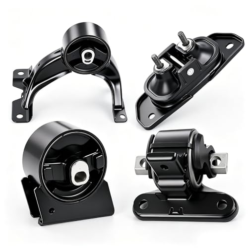 Engine Motor and Transmission Mount Set 4PCS Compatible with 2011-2019 Dodge Journey FWD, 2011-2014 Chrysler 200, Avenger V6 3.6L Automatic, Replaces A5443 A5551 A5632 A5543 Front Rear Left Right - style: 2011-2019 Dodge Journey FWD