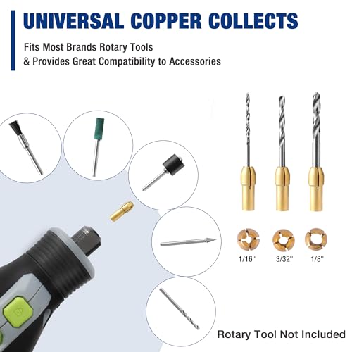 WORKPRO 698-Piece Rotary Tool Accessories Kit, Rotary Tool Bits for Easy Cutting, Grinding, Sanding, Polishing, Cleaning, Drilling, Carving and Engraving - style: 698 Piece Rotary Tool Attachments