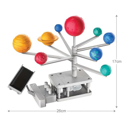 4M Green Science Solar System - Motorized Rotating Planetarium Model Kit