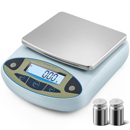 Antstone Lab Scale 6000g x 0.01g Digital Gram Scale Analytical Balance