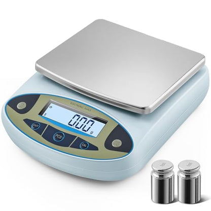 Antstone Lab Scale 6000g x 0.01g Digital Gram Scale Analytical Balance
