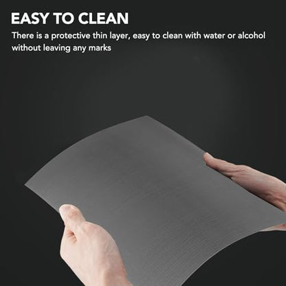 3D Printer Glass Build Plate, 377x370x4mm Printing Machine Bed Glass for Ender 5 Plus, 400℃ High Temperature, 3D Printer Accessories and Parts