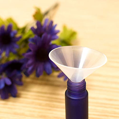 Super Z Outlet Small Clear Plastic Mini Funnels for Arts & Crafts Supplies - Pack of 12