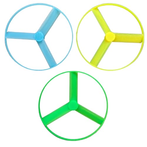 3-Pack Fans Compatible with Snap Circuits 6SCM1F M1 Motor - color: Blue-green-yellow-glow