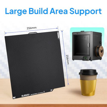 ELEGOO 3 Pack Build Plate 256x256mm for CC1/CC2