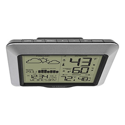 308-1417 Wireless Barometric Pressure Weather Station with WWVB Time, 330ft