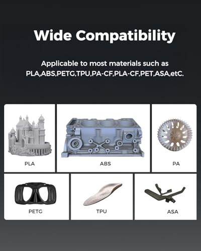 Creality Official K1 SE/K1C Build Plate, 235x235mm Epoxy Resin Surface Magnetic Flexible Spring Steel Bed Plate for K1/Ender 3/3 V2/3 V3/3 V3 KE/3 V3 SE (Without Magnetic Base) - color: Epoxy Resin Black, size: K1C/K1SE