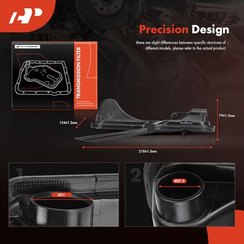 A-Premium Automatic Transmission Fluid Filter with Pan Gasket