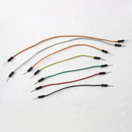Solderless Breadboard Jumper Cable Wire Kit - 75 Pcs Multicolor 10 Strand 22 Gauge Jumper Wire for All Electronic Devices