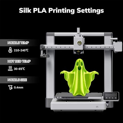 AMOLEN PLA 3D Printer Filament Silk PLA Filament 1.75mm Silk Filament Pack Black/Red Copper/Purple/Neon Green 3D Printing Filament Bundle for Holiday 3D Printing, 200gX 4 Spools - color: Black/Purple/Red Copper/Neon Green