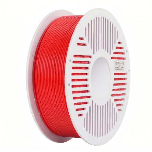 Creality Hyper PLA Reusable-Spool Filament, Red, 1-Pack, 1KG - color: Red, size: With Spool