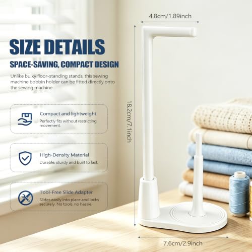 Large Capacity Thread Spool Stand for Sewing Machine,Universal Spool Holder
