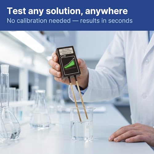 United Scientific™ Electric Conductivity Tester, Meter for Lab & Classroom