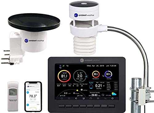 Ambient Weather WS-5000 Ultrasonic Smart Weather Station - style: Display Console + Ultrasonic + Raincup