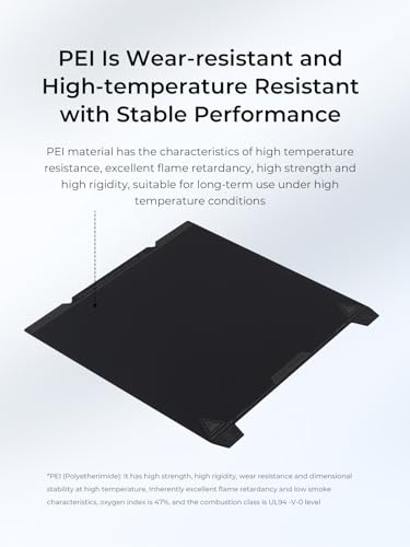 Creality Smooth PEI Build Plate 235 * 235mm, Original Magnetic 3D Printer Build Bed K1/Ender 3 V3 SE/KE/S1/S1 Pro/5 S1 and All 235mm Size 3D Printer - style: K1 Smooth PEI Plate