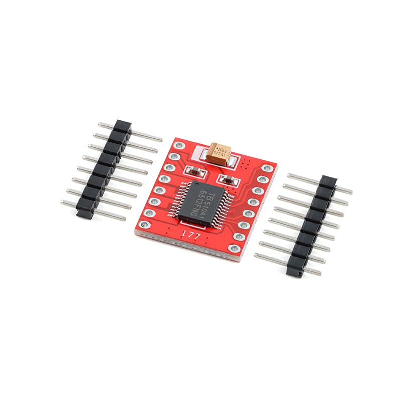 5Pcs TB6612FNG Motor Driver Module DC Motor & Self-Balancing Drive High-Efficiency Trolley Drive Board Unwelded